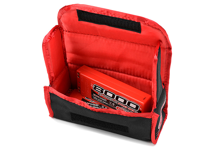 Corally Lipo Safe Bag For 2 Pcs 2S Hard Case Batterypacks C-90242