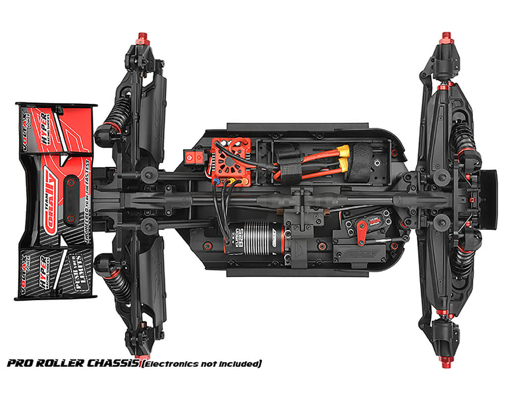Corally Kagama XP 6S Roller Truck - Red C-00474-R