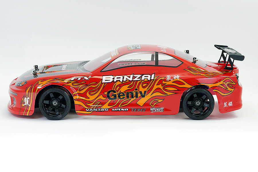FTX Banzai 2.4Ghz 4Wd RTR 1/10 Brushed Drift Car Ftx5529 12