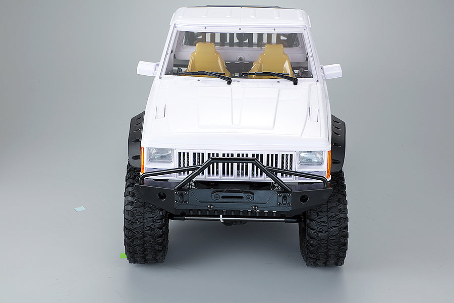 FASTRAX 1/10 ROCKEE PICK-UP & REAR CAGE HARDBODY 313-324mm - WHITE