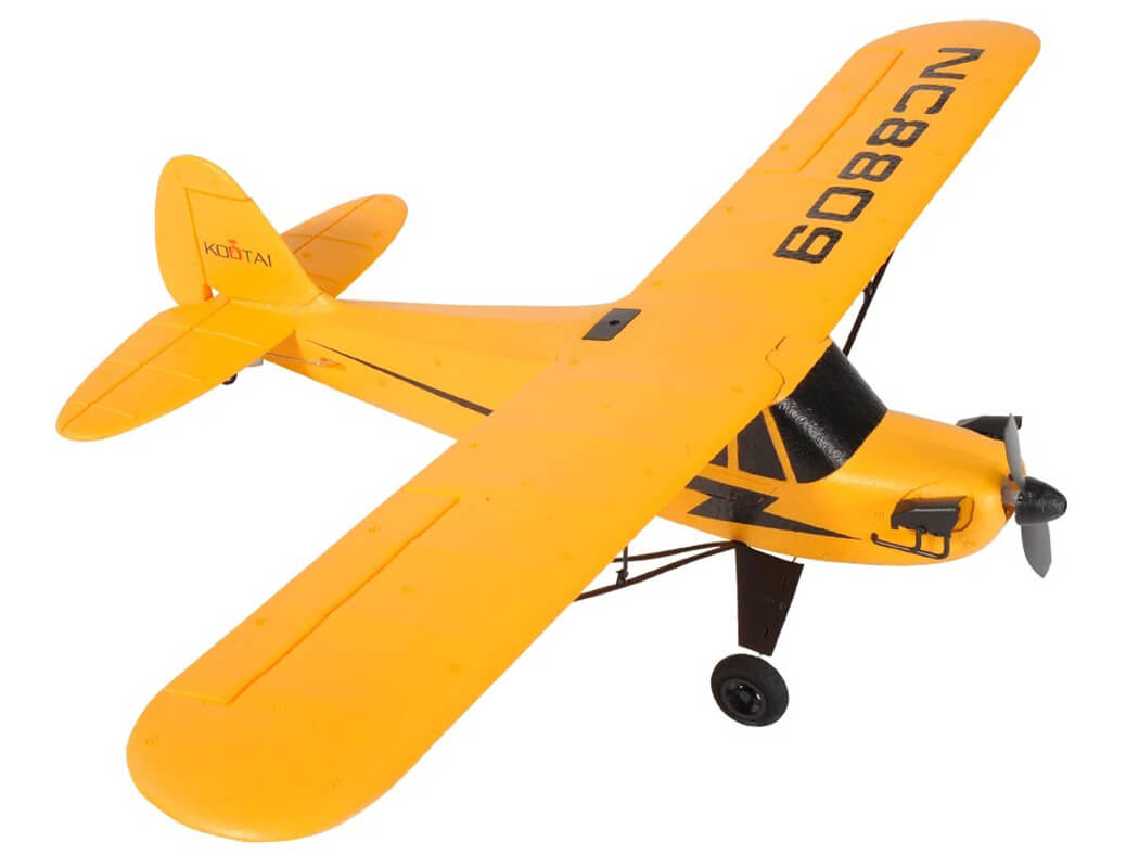 Kootai J3 Cub 505Mm Brushed 3Ch W/Gyro Epp Rtf - Mode 1 A505-M1