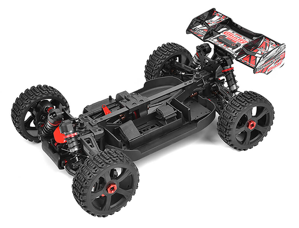 Corally Spark Xb6 6S Brushless Basher Buggy Roller - Red C-00485-R