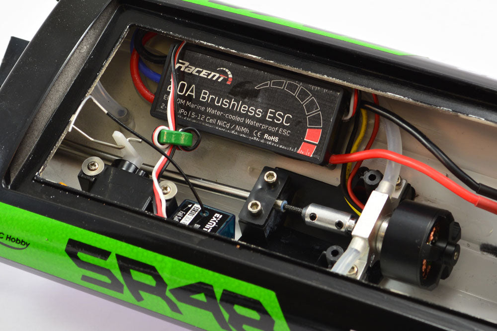 Volantex Racent Vector Sr48 Brushless Boat Ready to Run - Black