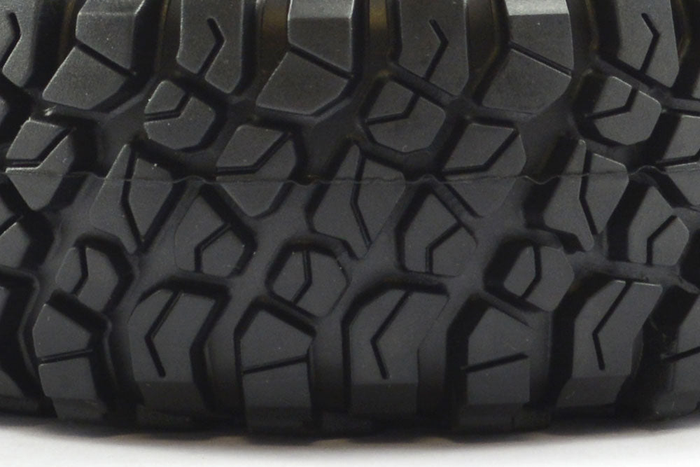 Ftx Mauler 2.2" All Terrain Tyres Pre-Glued On Black Wheels (2)