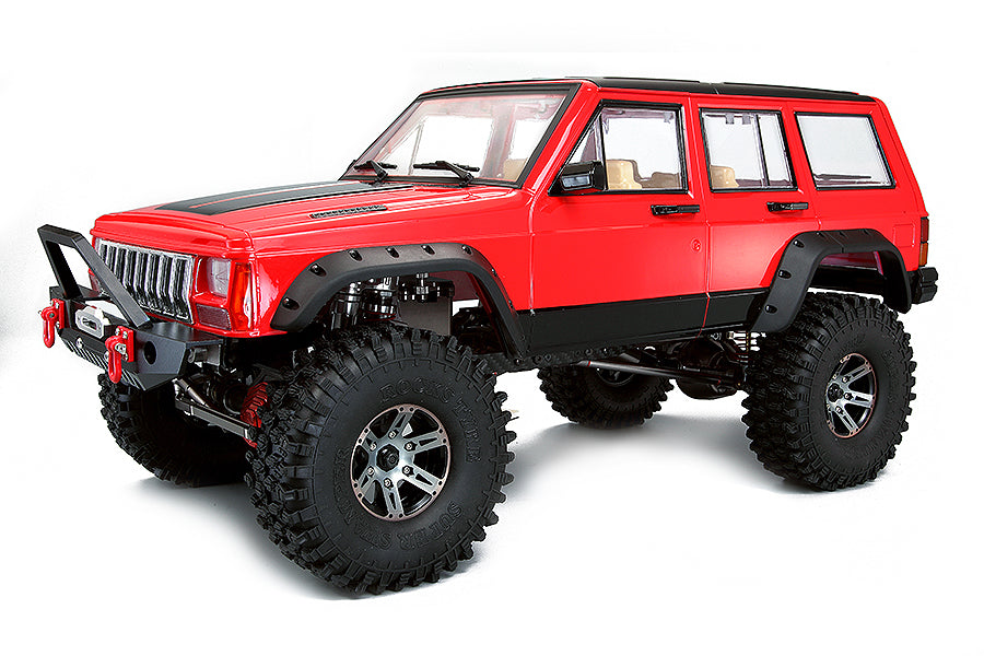 FASTRAX 1/10 ROCKEE FULLCAB & INTERIOR HARDBODY 313mm - RED