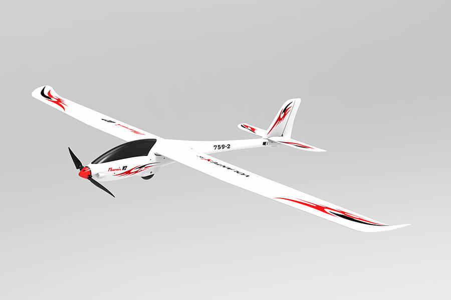 Volantex Phoenix V2 2000Mm Glider W/Abs Fuselage Artf V759-02