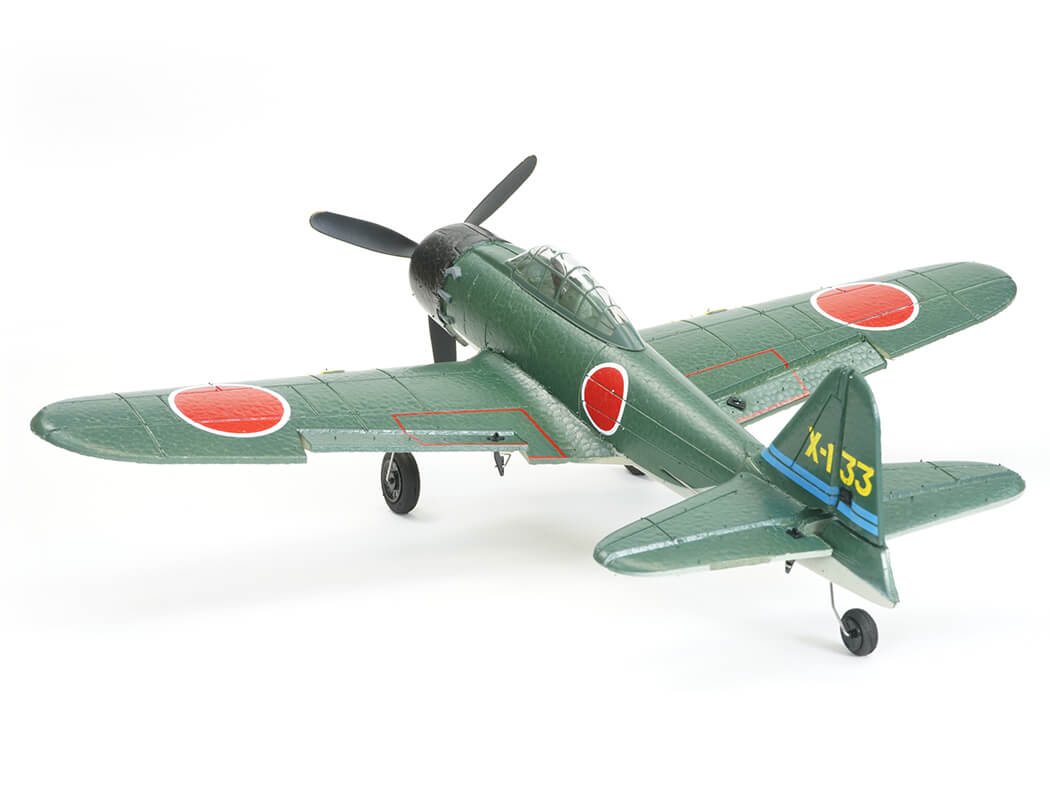 Volantex Mitsubishi Zero 4Ch 400Mm Brushed W/Gyro Epp Rtf V761-15