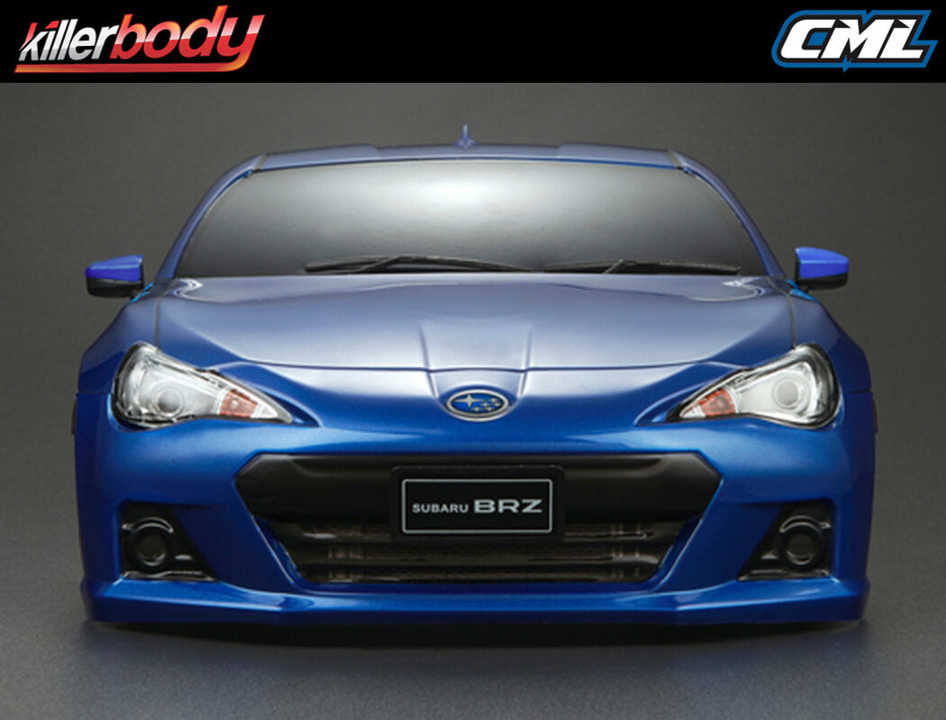 KILLERBODY SUBARU BRZ 190MM FINISHED BODY MET-BLUE