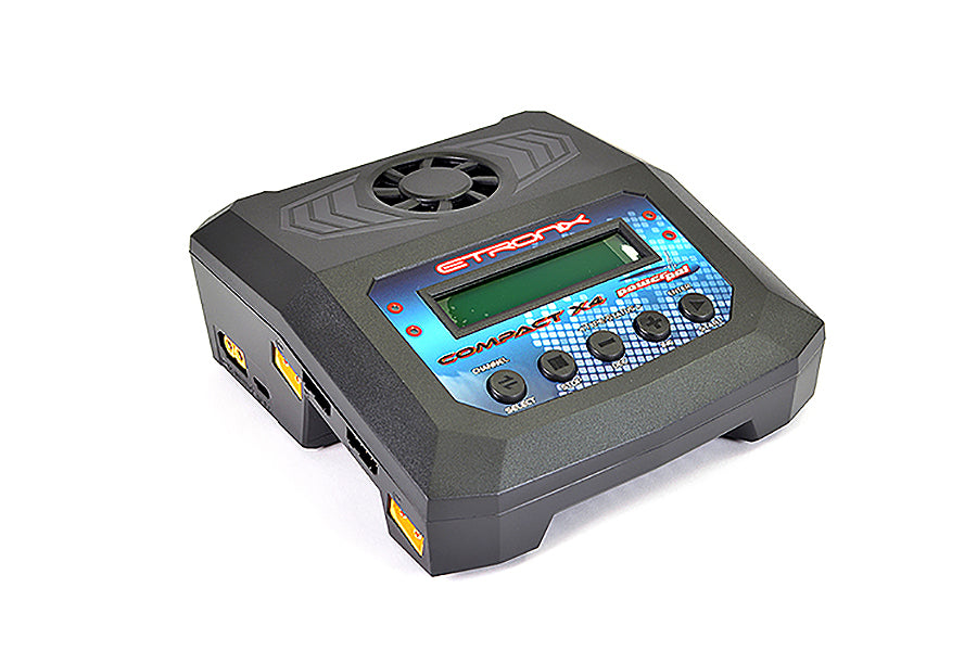 Etronix Powerpal Compact X4 Ac/Dc Charger (Uk Plug) ET0203