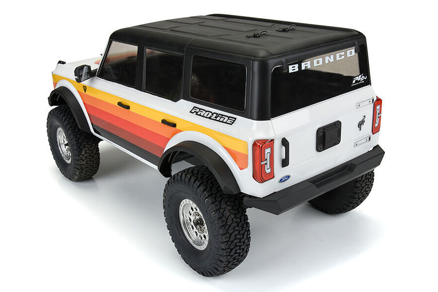 Pro-Line Proline 2021 Ford Bronco Clear Body Set + Acc (313Mm) PRO357000