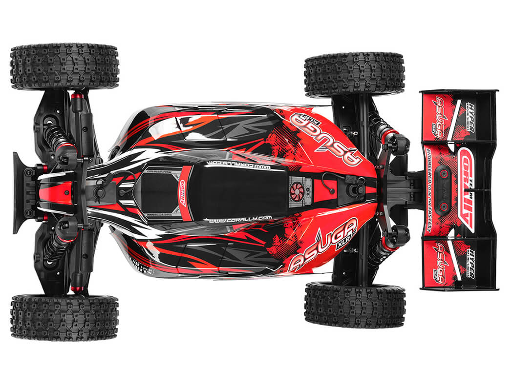 Corally Asuga Xlr 6S Brushless Buggy RTR - Red C-00288-R