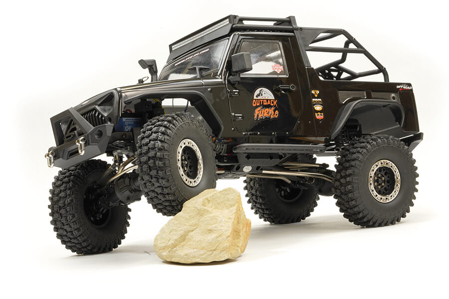 FTX Outback Fury 2.0 4X4 RTR Trail Crawler - Black FTX5578BK