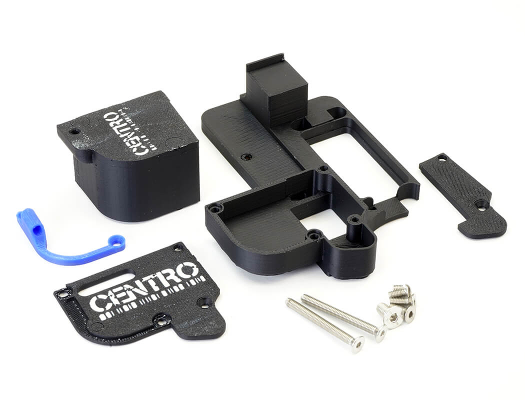 Centro Rc8B4E Radio Tray For Extended Battery Trays (3D Print)