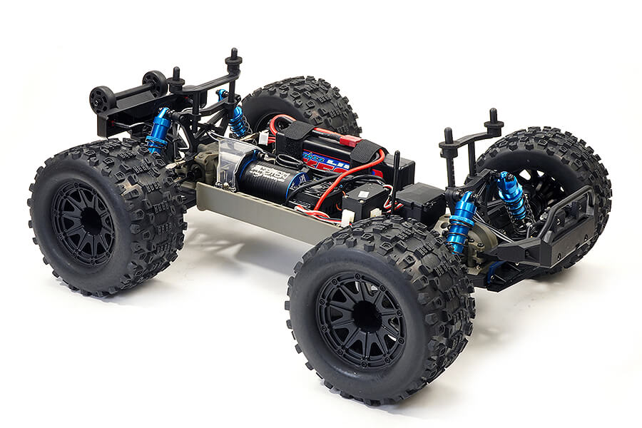 FTX Ramraider 1/10 Brushless Monster Truck RTR - Red/Blue FTX5497RB