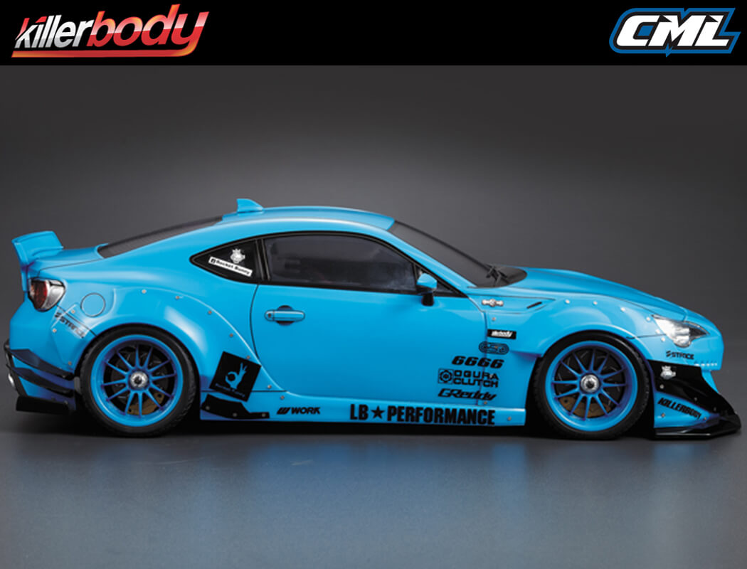 KILLERBODY WIDE BODY FULL KIT NO.1 - TOYOTA 86 & SUBARU BRZ