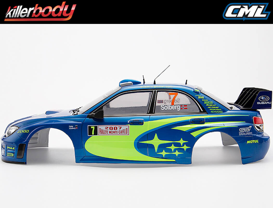 Killerbody Subaru Impreza Wrc 2007 Painted Blue Body Kit KB48762