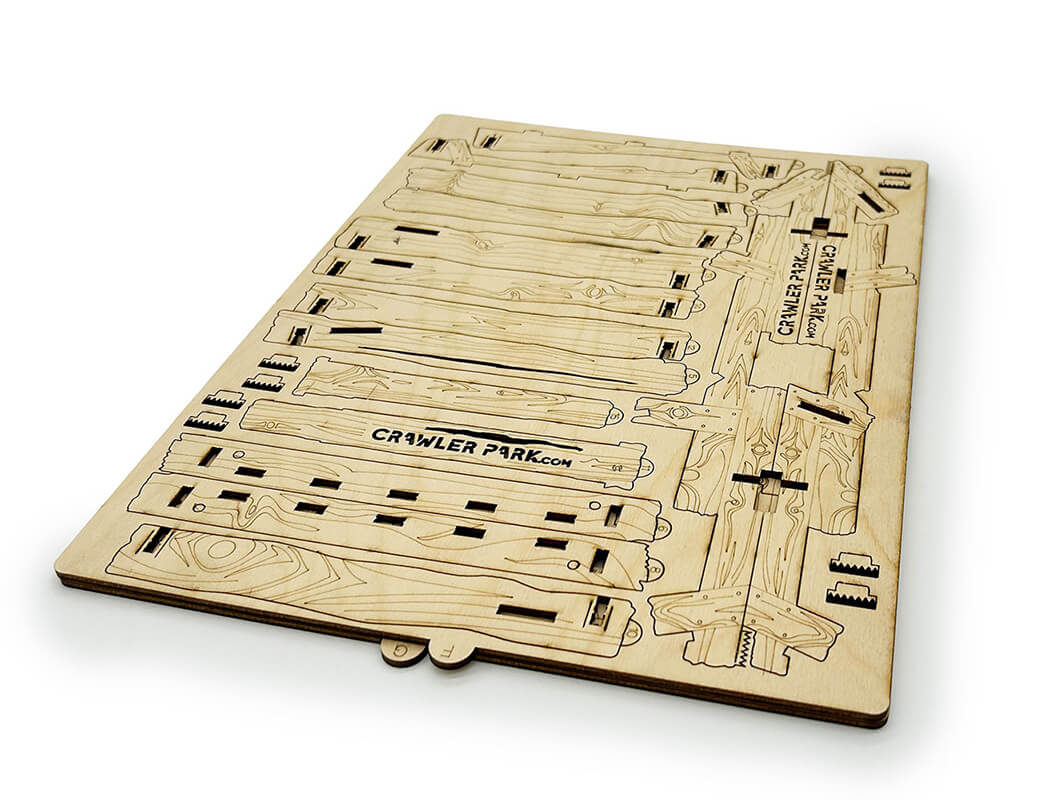 Crawler Park Basic Kit 1/18 & 1/24 - 2 Obstacles TWDKIT0006-2