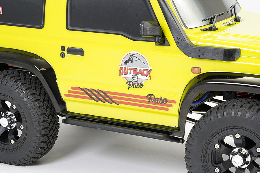 FTX Outback 3.0 Paso RTR 1:10 Trail Crawler - Yellow FTX5593Y