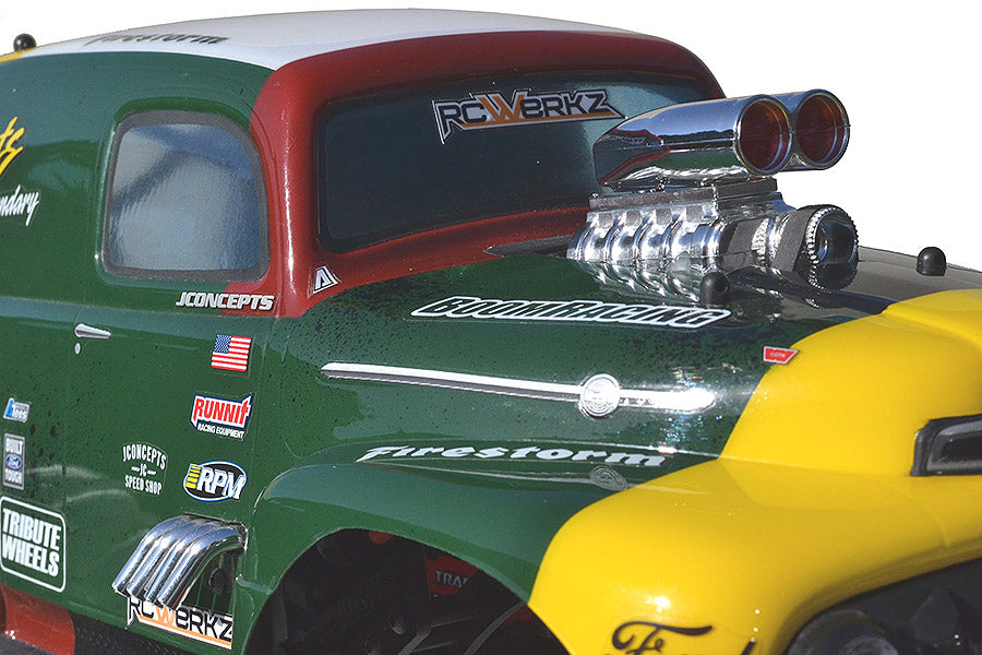 RPM CHROME SHOTGUN STYLE MOCK INTAKE & BLOWER