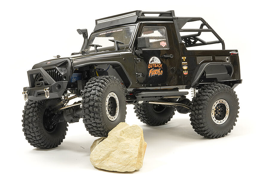 FTX Outback Fury 2.0 4X4 RTR Trail Crawler - Black FTX5578BK