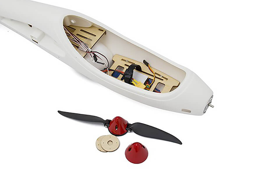 Volantex Asw28 2600Mm Glider W/Abs Fuselage Artf V759-01