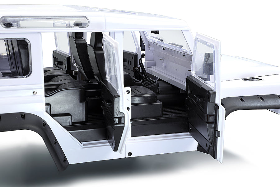 Fastrax 1/10 Ranger Xl Hardbody & Interior Set 313Mm - White FAST2505W