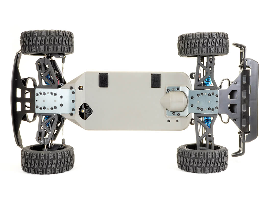 FTX Apache 1/10 Brushless Trophy Truck RTR - Blue FTX5498B