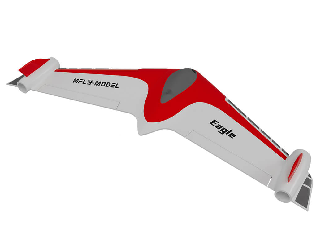 X-Fly Xfly Eagle 40Mm Edf Flying Wing With Gyro - Red (XF115PG-R)