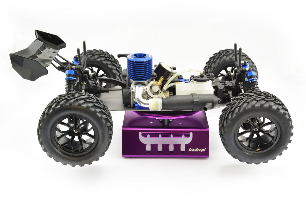 Fastrax Purple Alum Locking Rotating Car Maintenance Stand W/Magnet FAST407P