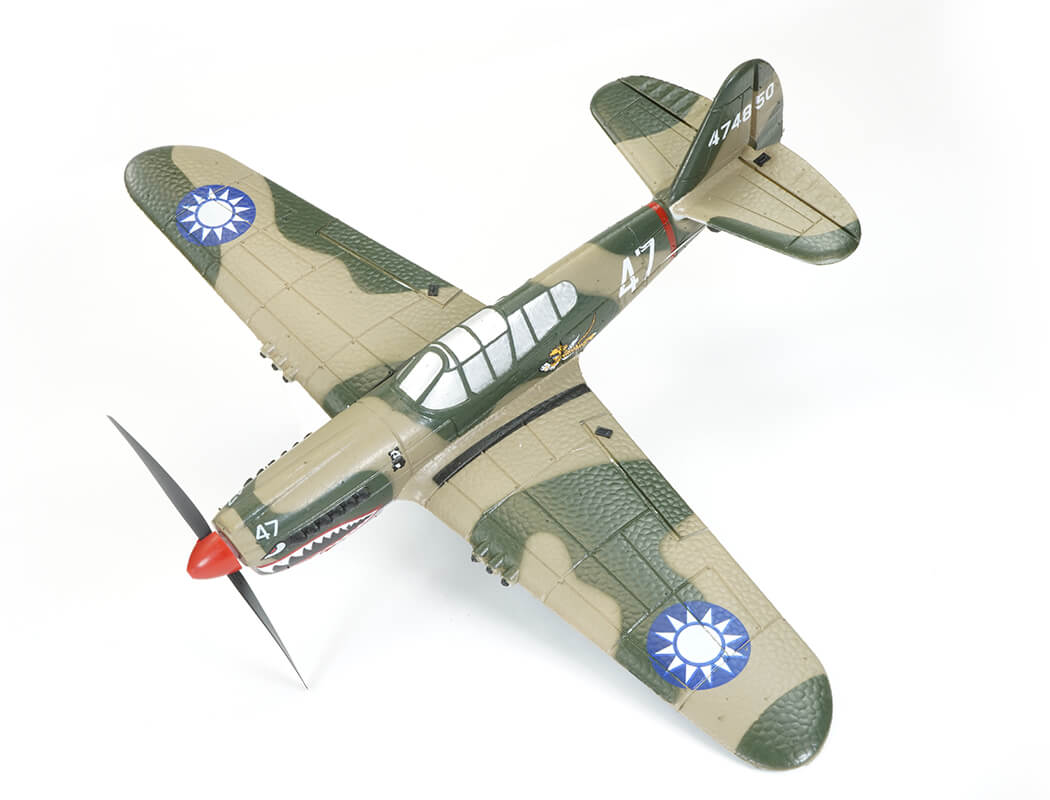 Volantex P40 Warhawk 4Ch 400Mm Brushed W/Gyro Epp Rtf V761-13