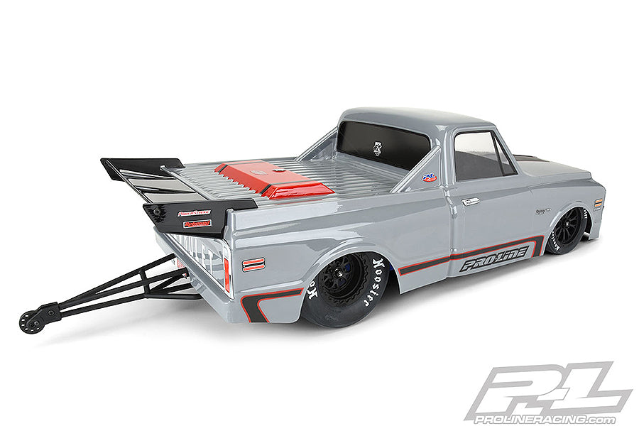 Pro-Line Proline 1972 Chevy C-10 Clear Drag Body For 2Wd Drag Truck PL3557-00