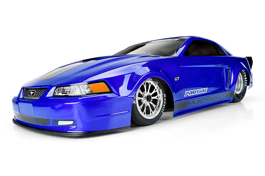 PROLINE 1999 FORD MUSTANG CLEAR DRAG BODY FOR 22S/DR10