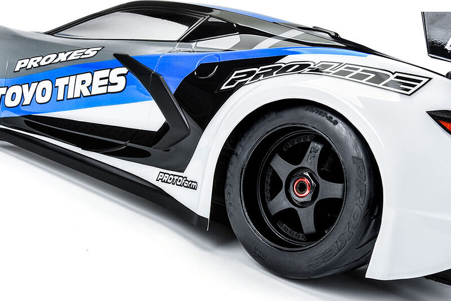 Pro-Line Proline Toyo Proxes 53Mm Wide S3 Belted Tyre / 2.9" Black 17Mm Wheel PRO1020010