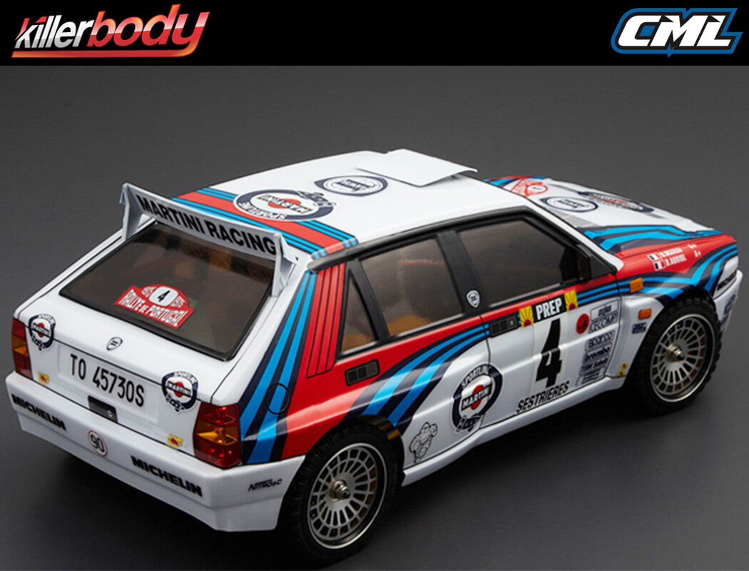Killerbody Lancia Delta Hf Integrale 190Mm Finished Body Rally KB48248