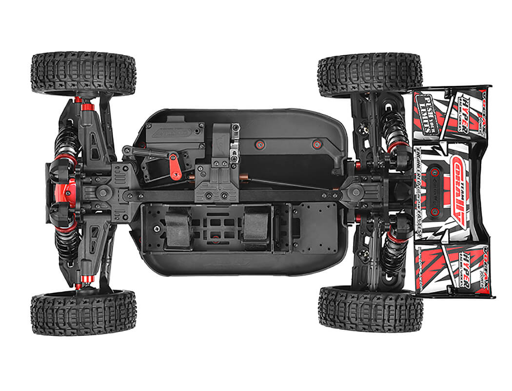 Corally Spark Xb6 6S Brushless Basher Buggy Roller - Red C-00485-R