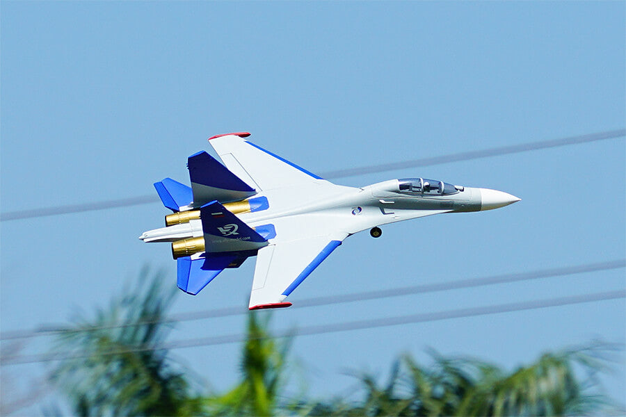 X-Fly Xfly Twin 50Mm Su-27 Edf 750Mm Jet W/O Tx/Rx/Batt - Grey XF109P-F