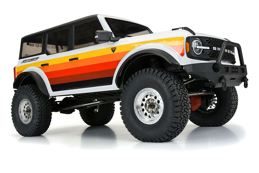 Pro-Line Proline 2021 Ford Bronco Clear Body Set + Acc (313Mm) PRO357000