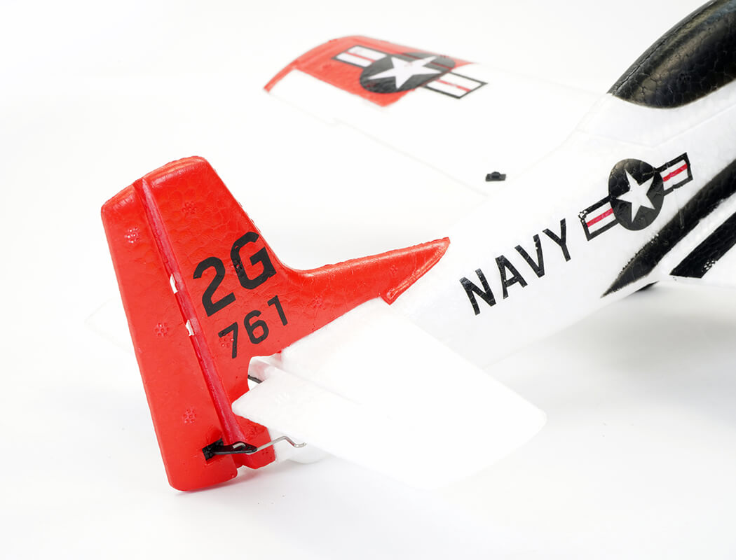 Volantex T-28 Trojan 4Ch 400Mm Brushed W/Gyro Epp Rtf V761-9