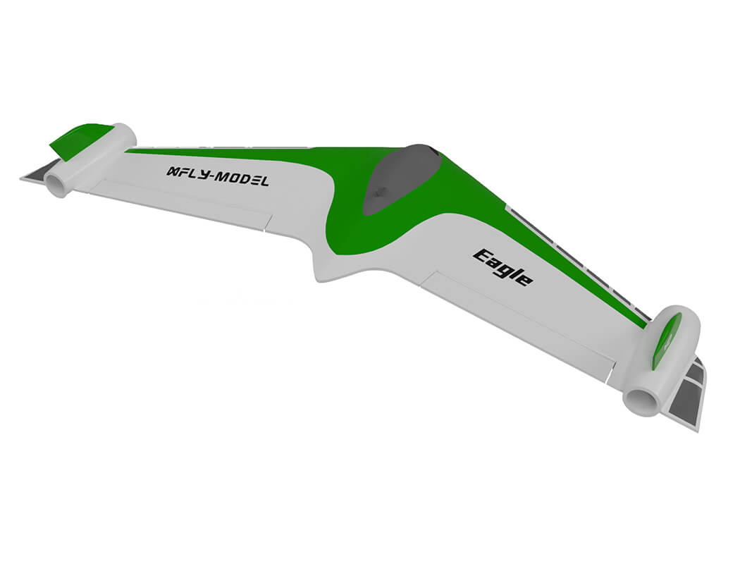 X-Fly Xfly Eagle 40Mm Edf Flying Wing With Gyro - Green (XF115PG-G)