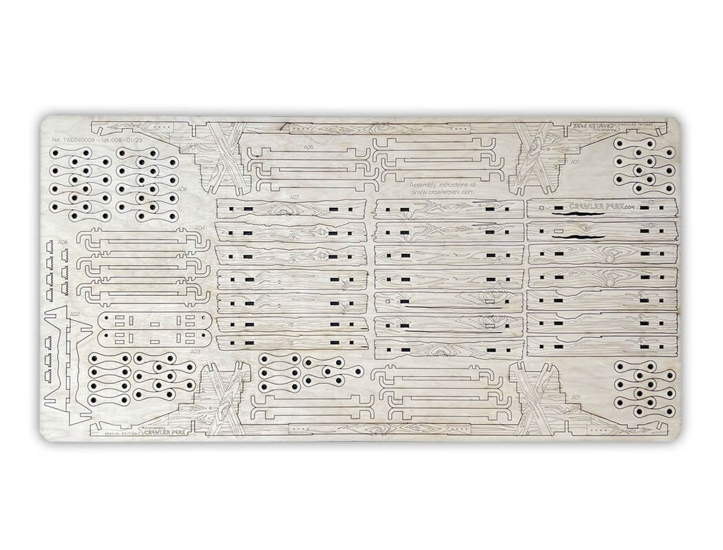 Crawler Park Suspension Tibetan Bridge 1/24 TWD240009