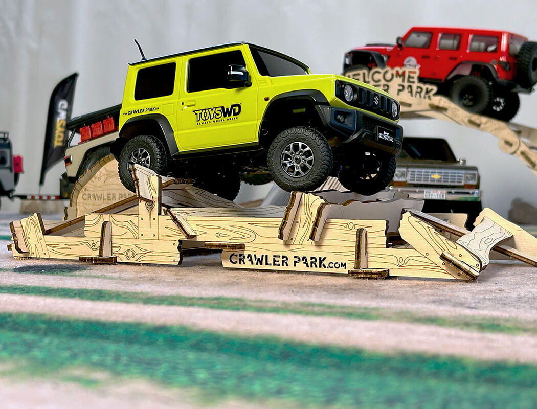 Crawler Park Basic Kit 1/18 & 1/24 - 2 Obstacles TWDKIT0006-2