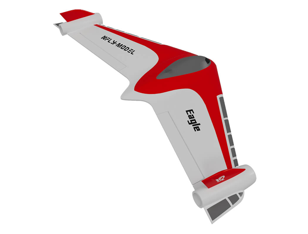X-Fly Xfly Eagle 40Mm Edf Flying Wing With Gyro - Red (XF115PG-R)