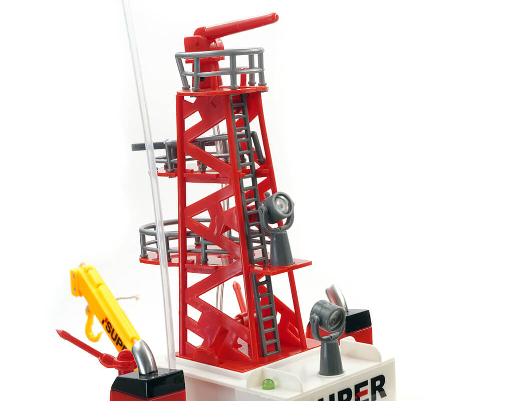 Heng Long Tug Work Boat 5Ch 2.4Ghz W/Water Hose Function Hl3810