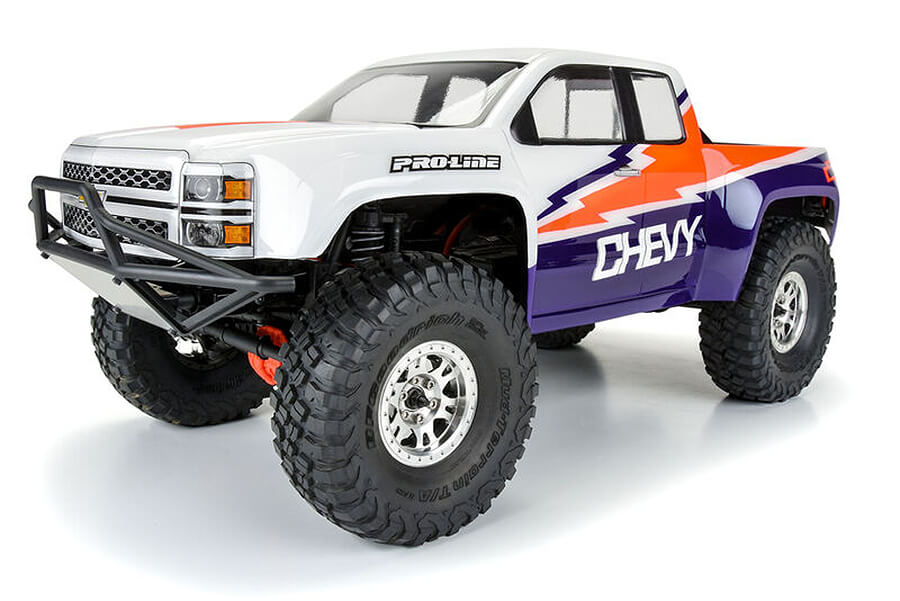 Pro-Line Proline 2015 Chevy Silverado Clear Body 313 Crawler PRO360100
