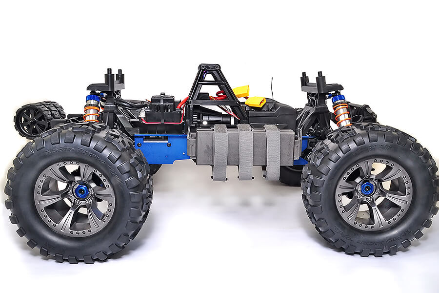 Hobao Hyper Monster Truck X Electric W/Hw150A Esc - Blue HB-MTXE-C150BU
