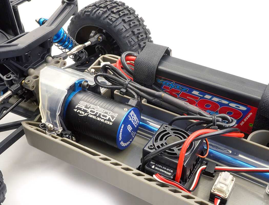 FTX Apache 1/10 Brushless Trophy Truck RTR - Red FTX5498R