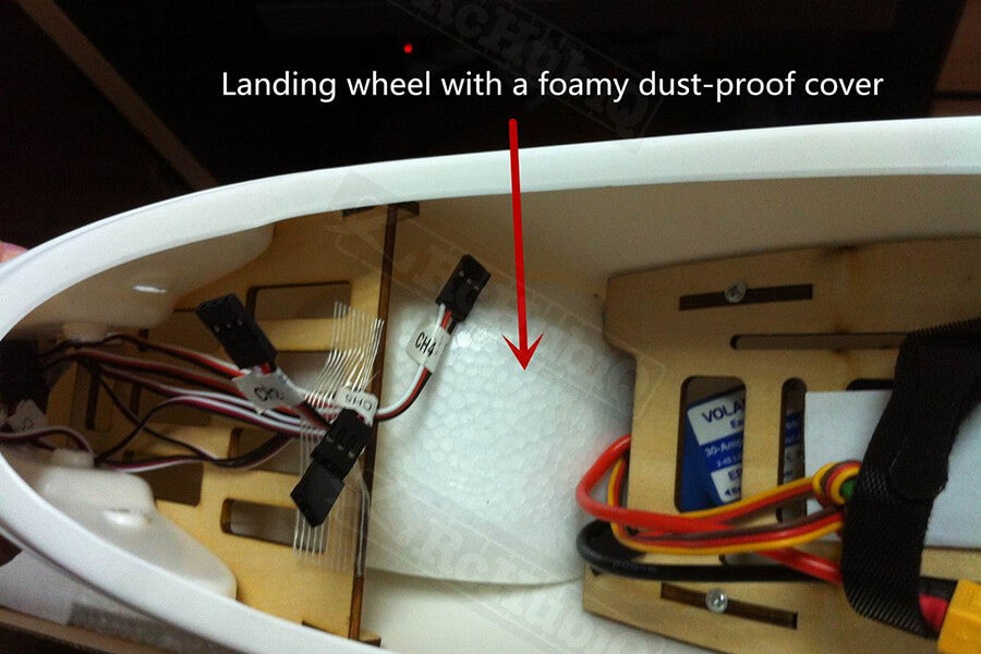 Volantex Asw28 2600Mm Glider W/Abs Fuselage Artf V759-01