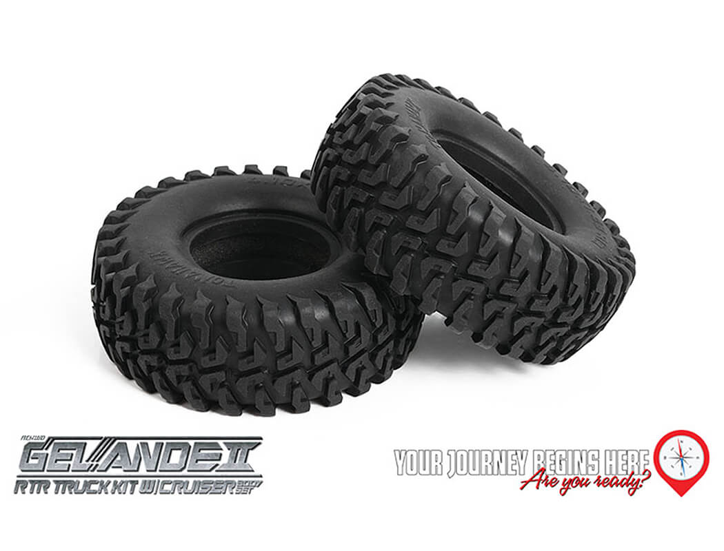 RC4WD GELANDE II RTR TRUCK W/CRUISER BODY SET (RED)