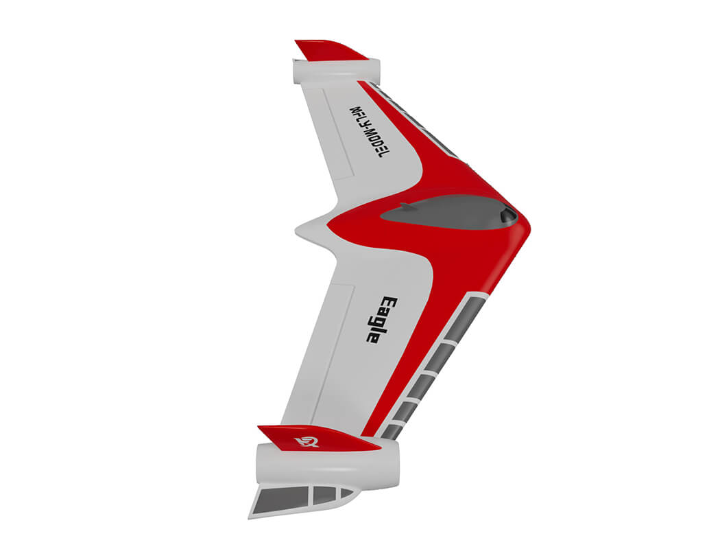X-Fly Xfly Eagle 40Mm Edf Flying Wing With Gyro - Red (XF115PG-R)