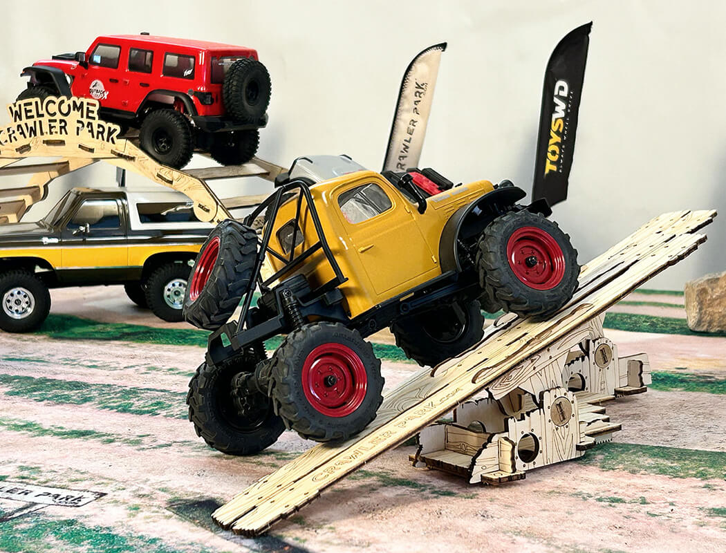 Crawler Park Basic Kit 1/18 & 1/24 - 2 Obstacles TWDKIT0006-2